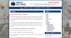 Desktop Screenshot of longislanddogtraining.net