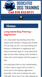 Mobile Screenshot of longislanddogtraining.net